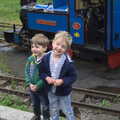 Kaine and Fred, A Day at Bressingham Steam and Gardens, Diss, Norfolk - 18th May 2013