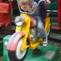 Fred really gets in to the 'Harley Davidson' look, A Day at Bressingham Steam and Gardens, Diss, Norfolk - 18th May 2013