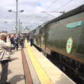 34067 Tangmere and its RAF crest, Tangmere at Norwich Station, Norwich, Norfolk - 25th May 2013