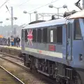 Train spotters wait on the opposite platform, Tangmere at Norwich Station, Norwich, Norfolk - 25th May 2013