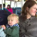 Harry and Isobel, A Trip on the Norfolk Broads, Wroxham, Norfolk - 25th May 2013