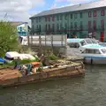 Another floating rust box, A Trip on the Norfolk Broads, Wroxham, Norfolk - 25th May 2013