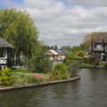 Picturesque, and expensive, riverside houses, A Trip on the Norfolk Broads, Wroxham, Norfolk - 25th May 2013