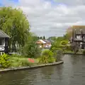 Picturesque, and expensive, riverside houses, A Trip on the Norfolk Broads, Wroxham, Norfolk - 25th May 2013