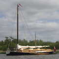 One of the last remaining Wherries - 'Solace', A Trip on the Norfolk Broads, Wroxham, Norfolk - 25th May 2013