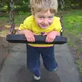 Fred has a swing too, The Bure Valley Railway, Aylsham, Norfolk - 26th May 2013