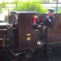 The engine driver on 'Blickling Hall', The Bure Valley Railway, Aylsham, Norfolk - 26th May 2013