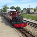 The mini train waits at the platform, The Bure Valley Railway, Aylsham, Norfolk - 26th May 2013