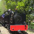 We pass the other train, The Bure Valley Railway, Aylsham, Norfolk - 26th May 2013
