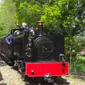 We pass the other train, The Bure Valley Railway, Aylsham, Norfolk - 26th May 2013