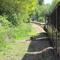 A view along the tracks, The Bure Valley Railway, Aylsham, Norfolk - 26th May 2013