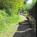 A view along the tracks, The Bure Valley Railway, Aylsham, Norfolk - 26th May 2013