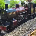 The engine 'Blickling Hall', back at Wroxham, The Bure Valley Railway, Aylsham, Norfolk - 26th May 2013