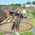 The view from the signal box, The Bure Valley Railway, Aylsham, Norfolk - 26th May 2013