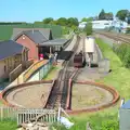 The view from the signal box, The Bure Valley Railway, Aylsham, Norfolk - 26th May 2013