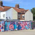 Pink graffiti, The Dereliction of HMSO, Botolph Street, Norwich - 26th May 2013