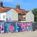 Pink graffiti, The Dereliction of HMSO, Botolph Street, Norwich - 26th May 2013