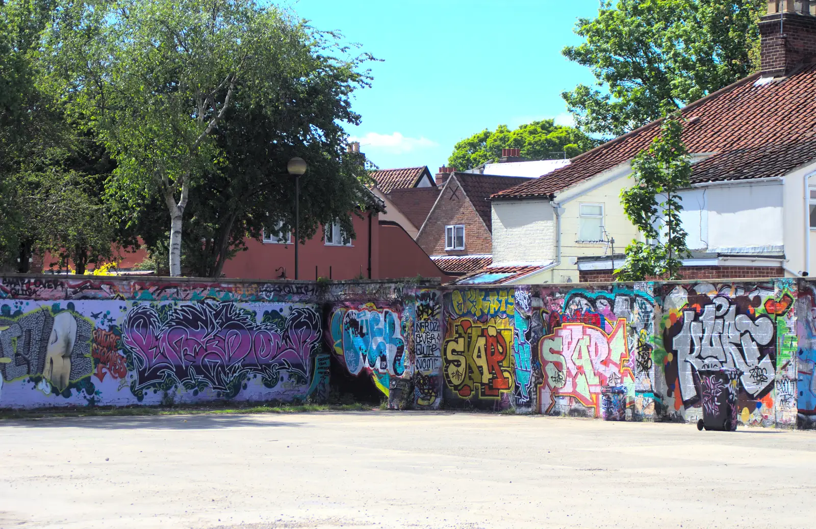 Loads of colourful tags, from The Dereliction of HMSO, Botolph Street, Norwich - 26th May 2013