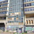 Smashed windows, The Dereliction of HMSO, Botolph Street, Norwich - 26th May 2013