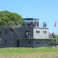 The Thorpe Abbots control tower, restored in 1977, A "Sally B" B-17 Flypast, Thorpe Abbots, Norfolk - 27th May 2013