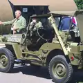 A Willy's Jeep, A "Sally B" B-17 Flypast, Thorpe Abbots, Norfolk - 27th May 2013