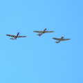 Eagle Squadron flies over first, A "Sally B" B-17 Flypast, Thorpe Abbots, Norfolk - 27th May 2013