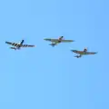 Eagle Squadron flies over first, A "Sally B" B-17 Flypast, Thorpe Abbots, Norfolk - 27th May 2013