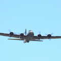 Sally B does a low flypast, A "Sally B" B-17 Flypast, Thorpe Abbots, Norfolk - 27th May 2013