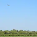 Sally B heads off, A "Sally B" B-17 Flypast, Thorpe Abbots, Norfolk - 27th May 2013