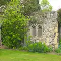 The remains of a tiny ruined chapel in Chandos House, Eye Open Gardens, Suffolk - 1st June 2013