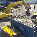 A skip full of old Shell shop, Marconi, Arezzo and the Sagra del Maccherone Festival, Battifolle, Tuscany - 9th June 2013