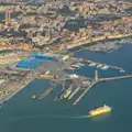 The docks of Pisa from the air, Marconi, Arezzo and the Sagra del Maccherone Festival, Battifolle, Tuscany - 9th June 2013