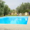 The swimming pool, Marconi, Arezzo and the Sagra del Maccherone Festival, Battifolle, Tuscany - 9th June 2013