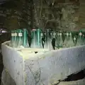 A load of old wine bottles lurk in the cellar, Marconi, Arezzo and the Sagra del Maccherone Festival, Battifolle, Tuscany - 9th June 2013