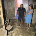 2013 Stefano and Isobel inspect the cellars