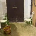 A pair of distressed garden chairs, Marconi, Arezzo and the Sagra del Maccherone Festival, Battifolle, Tuscany - 9th June 2013