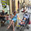 2013 Everyone eats gelato on the Corso Italia