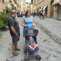 2013 Stefano, Isobel and Harry on the street