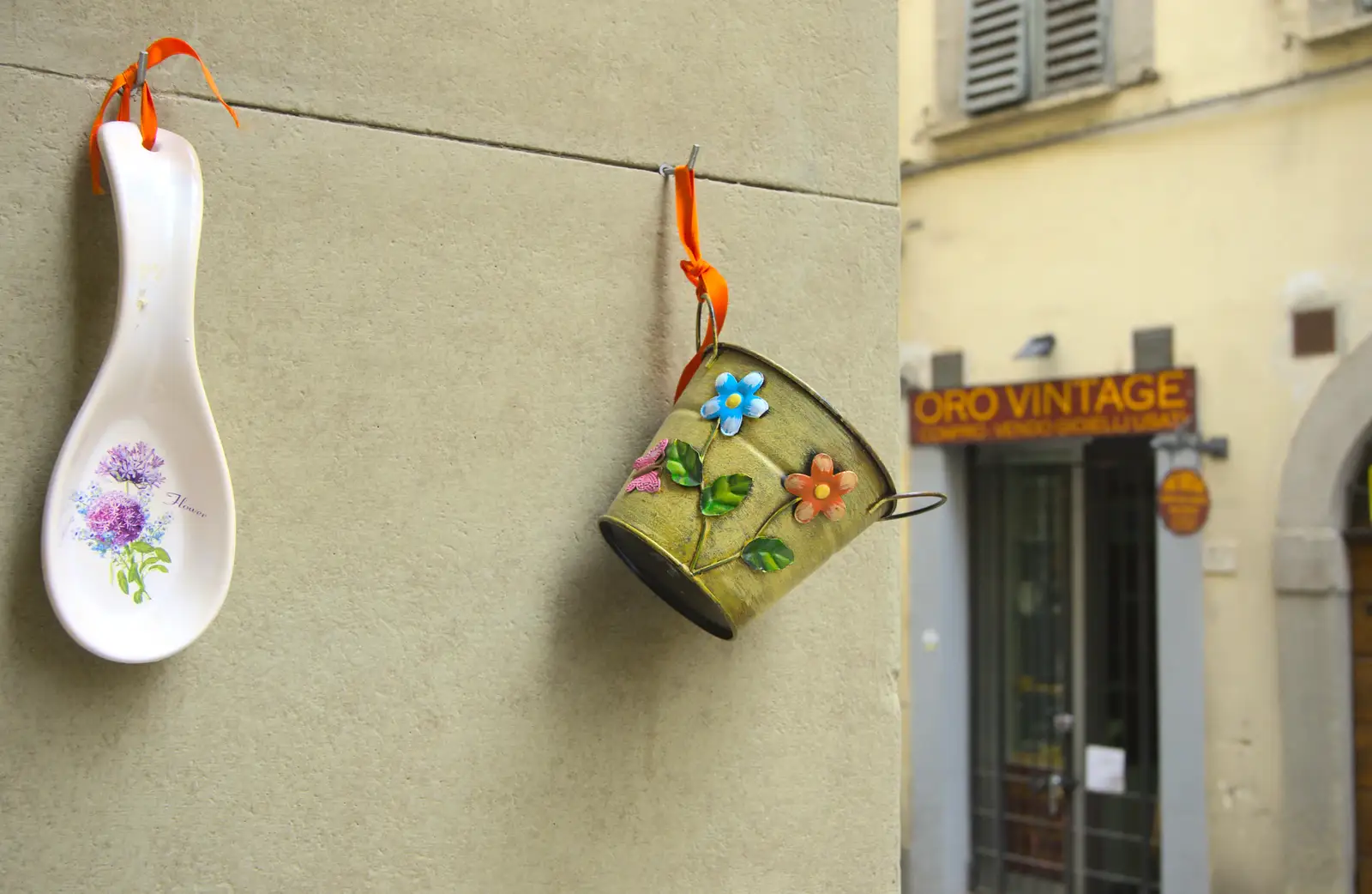 Hanging ornaments, from Marconi, Arezzo and the Sagra del Maccherone Festival, Battifolle, Tuscany - 9th June 2013