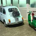 Cinquecento, and an Italian-flagged moped, Marconi, Arezzo and the Sagra del Maccherone Festival, Battifolle, Tuscany - 9th June 2013