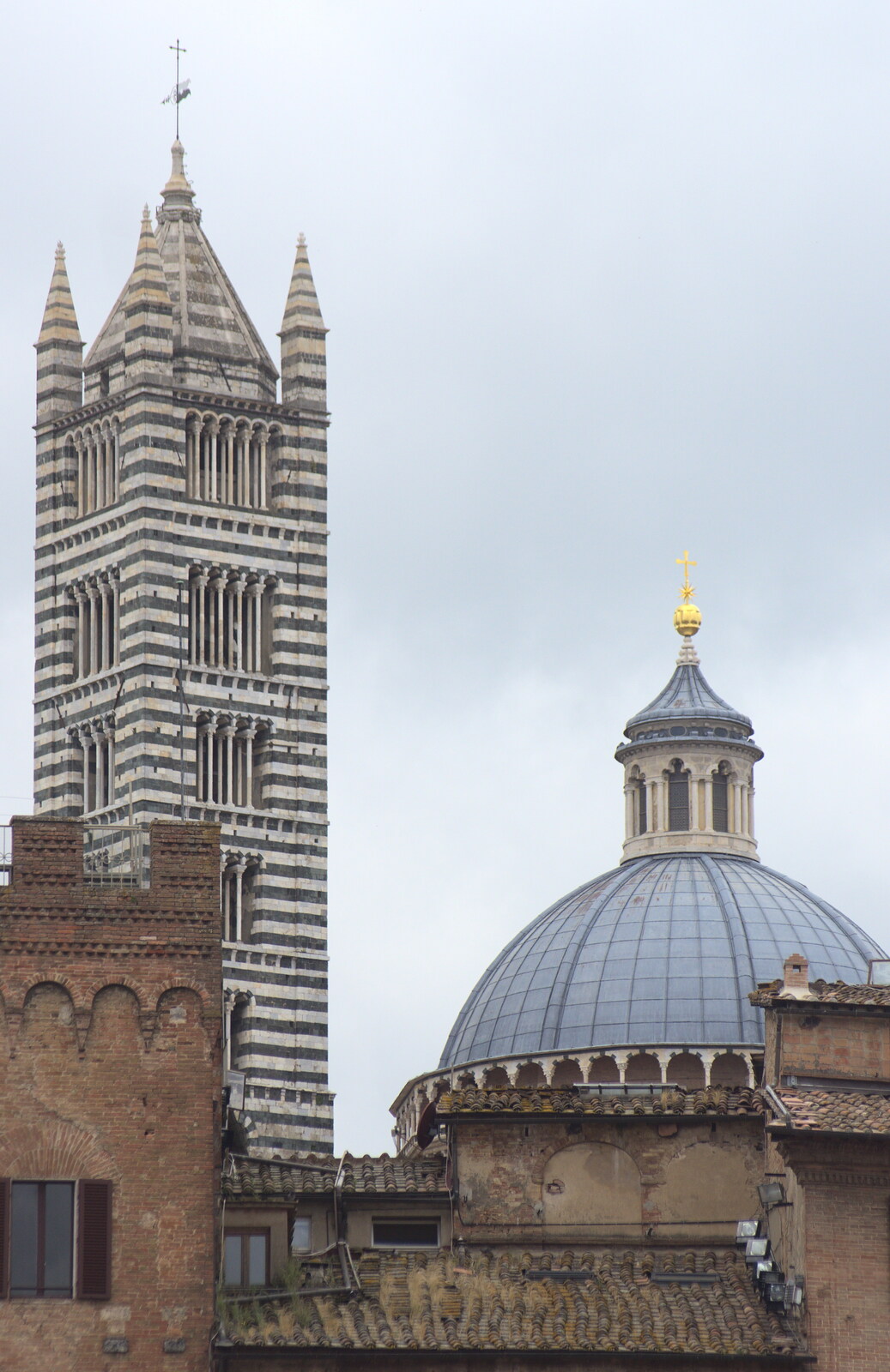 A Tuscan Winery and a Trip to Siena, Tuscany, Italy - 10th June 2013: The Duomo as seen from the main piazza