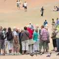 A flock of tourists, A Tuscan Winery and a Trip to Siena, Tuscany, Italy - 10th June 2013