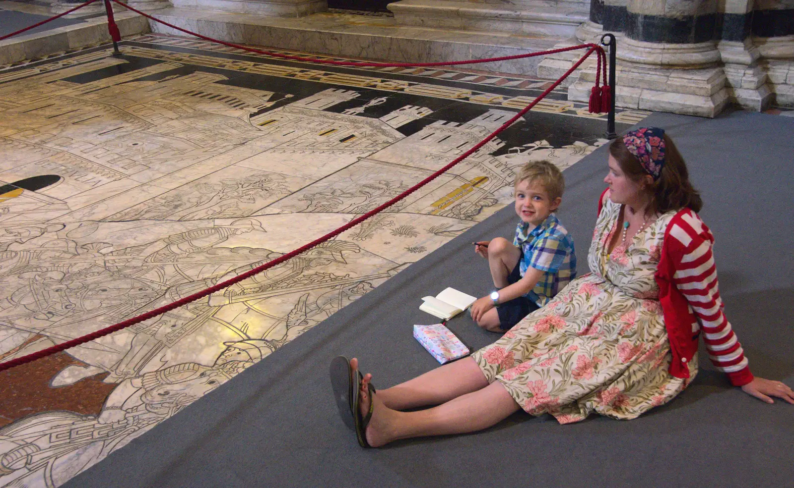 Isobel hangs around as Fred draws the marbles, from A Tuscan Winery and a Trip to Siena, Tuscany, Italy - 10th June 2013