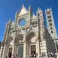 Some gold on the Duomo reflects the sun, A Tuscan Winery and a Trip to Siena, Tuscany, Italy - 10th June 2013