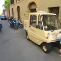 Fred pokes a municipal buggy, A Tuscan Winery and a Trip to Siena, Tuscany, Italy - 10th June 2013