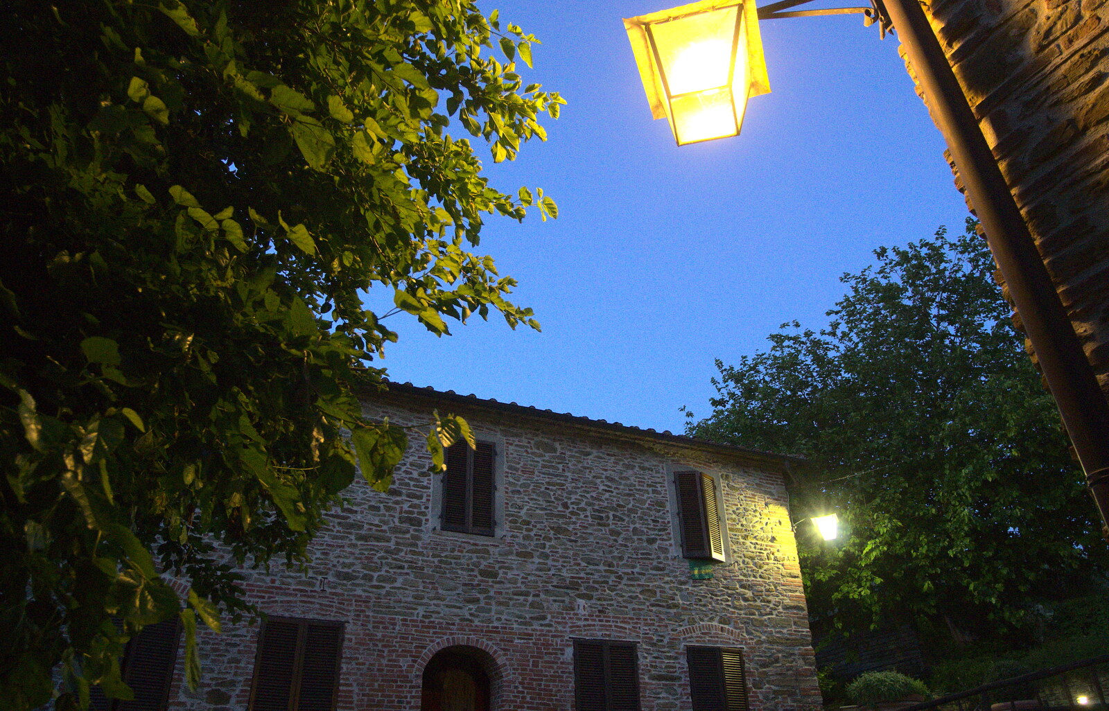 Evening light from Italian Weddings, Saracens and Swimming Pools, Arezzo, Tuscany - 12th June 2013