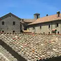 The pantile roofs of La Verna, La Verna Monastery and the Fireflies of Tuscany, Italy - 14th June 2013