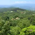 A view from the monastery, La Verna Monastery and the Fireflies of Tuscany, Italy - 14th June 2013