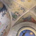 Old mediaeval wall paintings, La Verna Monastery and the Fireflies of Tuscany, Italy - 14th June 2013