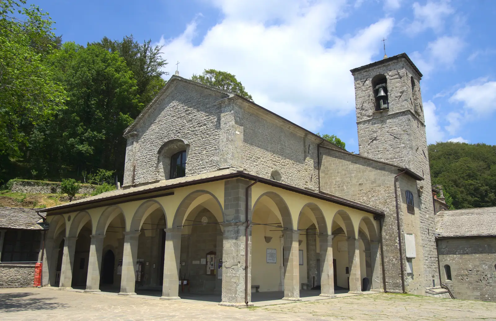 A small church, from La Verna Monastery and the Fireflies of Tuscany, Italy - 14th June 2013